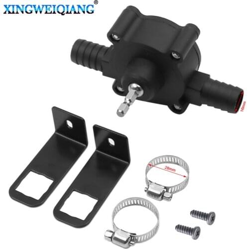 Electric Drill Pump Self Priming Transfer Pumps Oil Fluid Water Pump Portable Round Shank Heavy Duty Self-Priming Pump