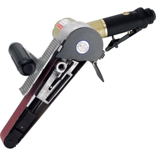 Double handle pneumatic belt machine ,air sanding machine,air grinding machine polishing machine,pneumatic tools WD-703