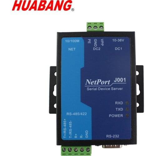 J001 RS485 converter long distance control solution TCP/IP ethernet energy meter