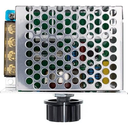 4000W 220V AC SCR Voltage Regulator Dimmer Electric Motor Speed Controller