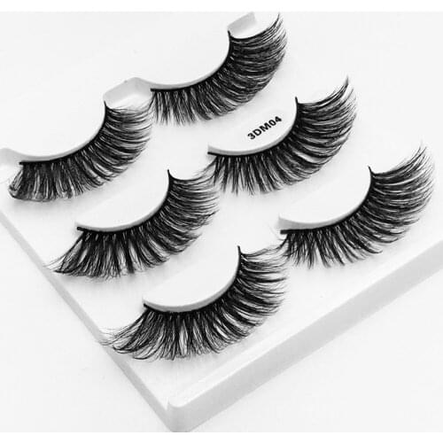 New 6 pairs/2boxs natural false eyelashes fake lashes long makeup 3d mink lashes extension eyelash mink eyelashes for beauty 04