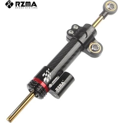 RZMA motorcycle off-road vehicle for CB600 MT-07 carbon fiber steering direction damping buffer titanium ruler balance bar
