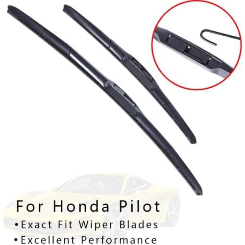 Winshield Wipers Blade for Honda Pilot from 2003 2004 2005 2006 2007 2008 2009-2017 windscreen wiper car Accessories wholesale