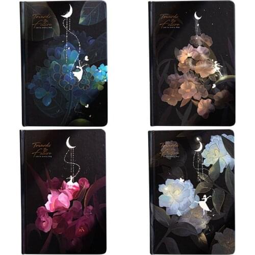 Luminous Journal Notebook Pretty Colorful Journals for Women Girls Gifts Personal Diary with 224 Pages Thick Paper Stationery