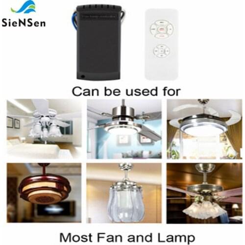 SienSen Universal Ceiling Fan Fan Controller Timing Speed Wireless Remote Control Switch Control Board 220V