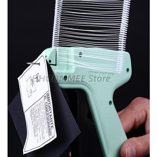 1000 X 3" Barbs + 5 Needles Set Garment Price Label Tags Gun Marking DIY Apparel Tagging Guns Craft Tools