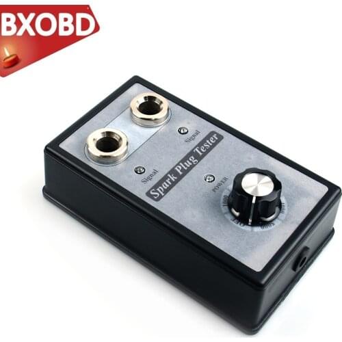 Car Sparking Plug Tester Power Adapter Vehicles Spark Plug Test Adjustable Double Hole 12V Gasoline