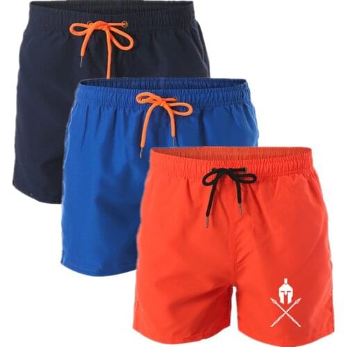 Brand Swimsuit Mens Swimming Trunks Quick Dry Surf Beach Shorts Sport Swimwear Men Boardshorts Man Gym Bermuda Swimsuit