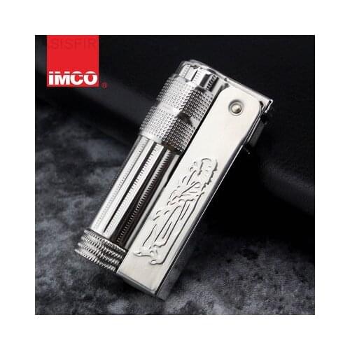 Imitation gold IMCO love cool old-fashioned trench lighter stainless steel cotton oil machine Austrian gift kerosene lighter