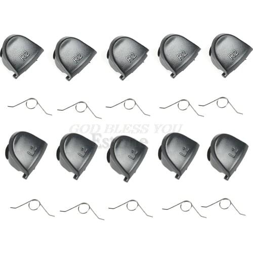 5Pairs L2 R2 Trigger Replacement Parts Buttons For PlayStation 4 PS4 Controller Drop Shipping