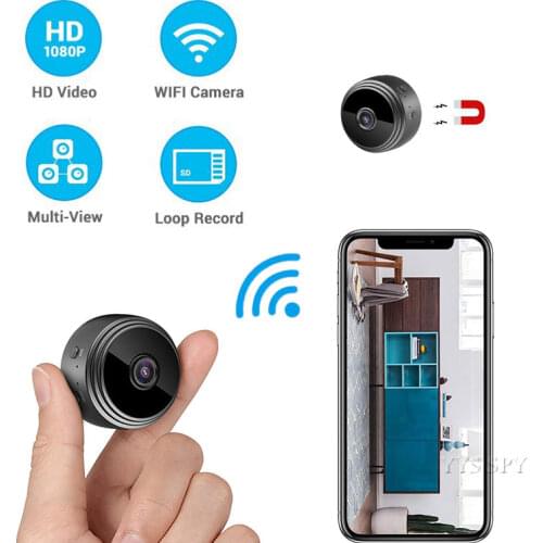 A9 Mini Wifi Camera 1080P HD Video Audio Recorder APP Remote Control Security Micro Cam Magnetic Body IP Surveillance Camcorder