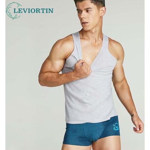 2pcs/lot Mens Tank Tops Sexy solid color Sleeveless Tees Shirts Undershirts Singlets Stringer Muscle Vest Tight Underwear