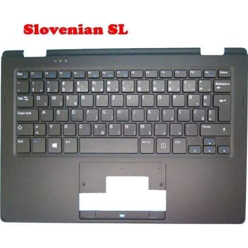 Laptop PalmRest&keyboard For MEDION AKOYA E2216T E2216 T MD99940 MD60900 30023133 Belgium BE/German GR/Slovenian SL keyboard