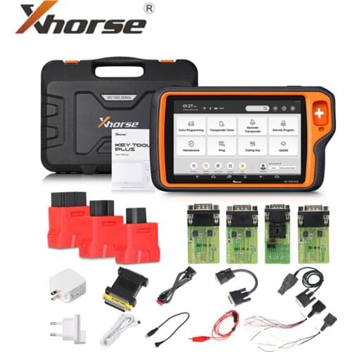 Xhorse VVDI Key Tool Plus Pad Key Programmer Full Configuration CAN Airbag Coding EEPROM ECU Programming OBD2 Scanner