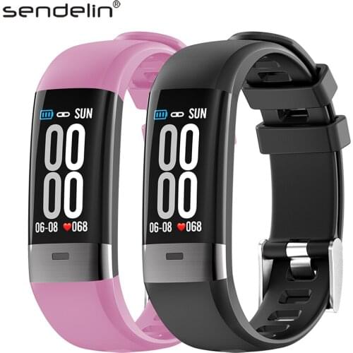 Smart wristband PPG+ECG measurement heart rate monitor outdoor sports band fitness tracker Bluetooth bracelet for Android iOS
