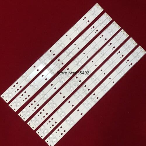 LED Backlight strip 6 lamp for Haier 49"TV FD4951A-LU G49Y LED49D6-03(A) 30349006203 LED50D6-ZC14AG-03
