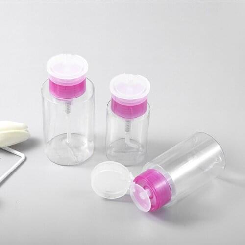 15pcs 100/150/200ml Hand Sanitizer Bottle Clear Empty Refillable Push Down Pump Dispenser Bottle Press Bottle Container Holder
