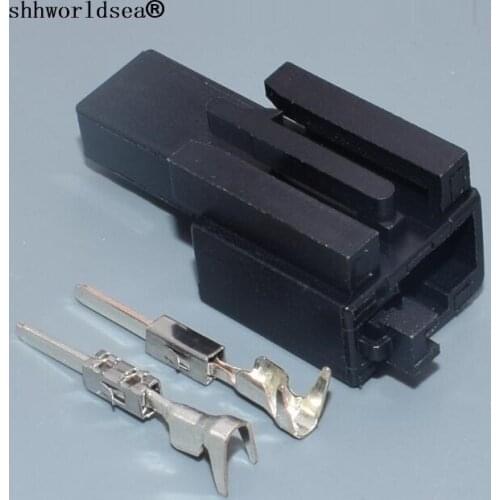 Worldgolden 2pin for VW 1.5mm auto door plug electric connector 1J0 973 332 1J0973332