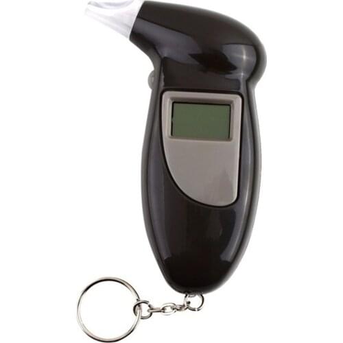 2020 Professional Alcohol Breath Tester Breathalyzer Analyzer Detector Test Keychain Breathalizer Breathalyser DeviceLCD Screen