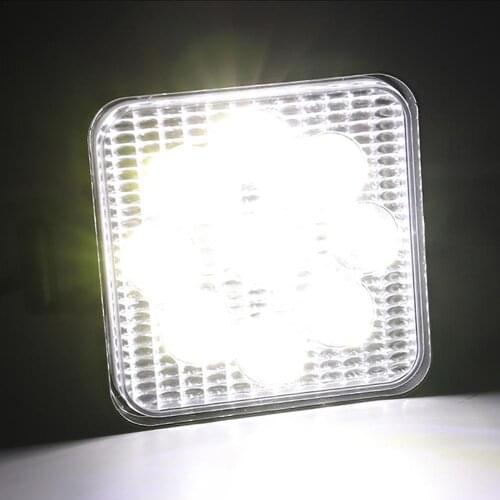 Car Work Light Waterproof Durable Off-road LED Headlight Off-road Modified Headlight Spotlight Headlight Mini Square 9 Lights