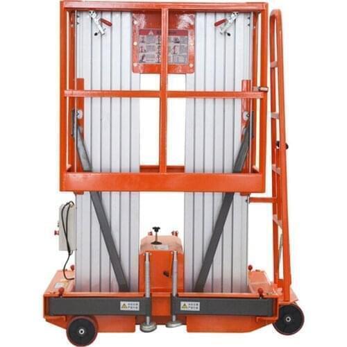 Kinglift Self-Propelled Double Mast Aluminum Lift Maintenance And Cleaning Of High-Altitude Equipment