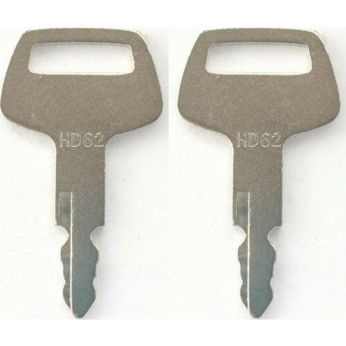 2pc Key 41307-00007 HD62 for Bobcat Excavator Model 316 Free Shipping