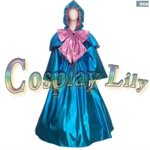 Girl Fairy Godmother Cosplay Anime Costume Halloween Dress Full Set