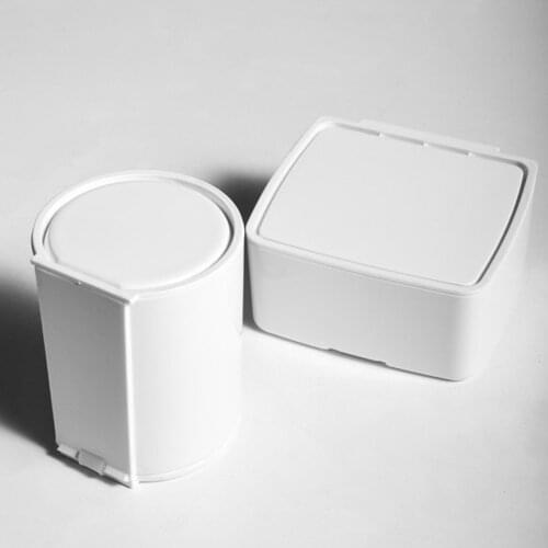 Round/Square Jewelry Floss Case Cotton Swab Storage Box Container with Press Lid Makeup Organizer Storage Case