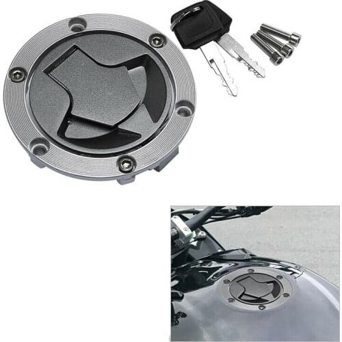 Motorcycle Fuel Gas Tank Cap Cover Lock Key For Kawasaki EX250 Ninja 250R EX300 ER250 ER300 Z250 Z250SL Z300