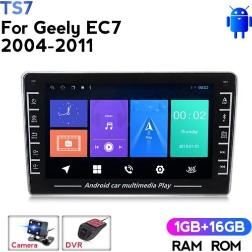 MEKEDE 1+16GB Android Autoradio Support Carplay for Geely Emgrand EC7 2012-2013 GPS Navigation Radio 1280*720 IPS Screen Unit