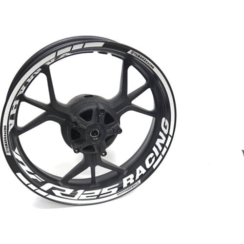 Motorcycle High Quality Outer Rim Wheel Decal Reflective Stickers For YAMAHA YZFR125 YZF R125 Stickers