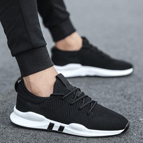 2019 NEW Fashion Classic MEN Shoes men Comfortable Breathabl Non-leather Casual Lightweight Shoes Flat shoes mesh shoes TH-37