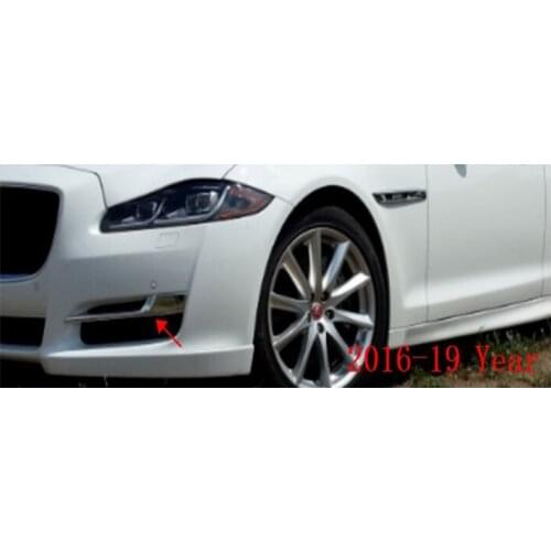 Front Bumper Bright Frame Chrome Trim For Jaguar XJ XJL 2010-2019 Year