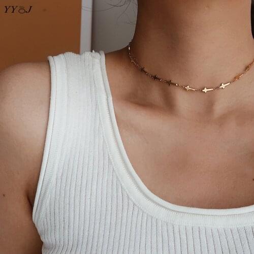 YYOJ Gold Chokers