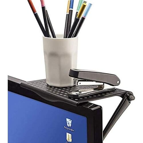 1PC Storage Rack Computer Screen Storage Holders Multi-function Table Organizer Home Office
