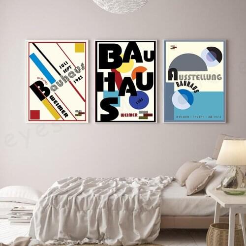 Abstract Geometry Poster Exhibition Canvas Painting Nordic Style Posters and Prints Wall Art for Living Room Home Decor