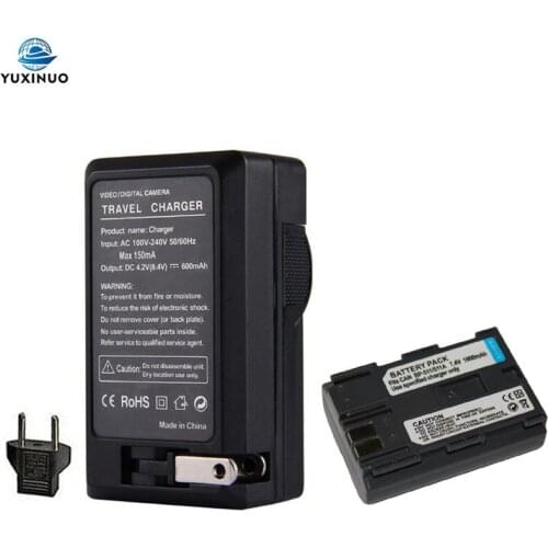 1800mAh BP-511 BP511 BP-511A BP511A Camera Battery + AC Charger for Canon EOS 40D 300D 5D 20D 30D 50D G6 L10 PowerShot G1 pro1