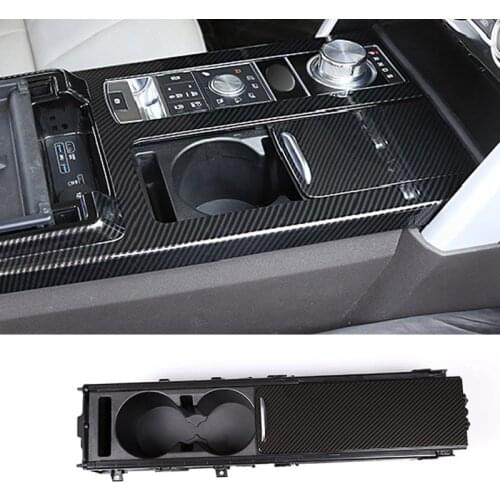 Car Accessories Center Control Protection Cup Holder Frame Trim Replacement Part For Land Rover Discovery 5 LR5 l462 2017-2018