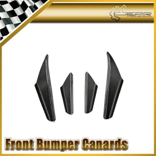 Car-styling For Honda Civic EK9 Carbon Fiber Front Bumper Canard 4pcs(All Model)