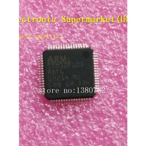 Free Shipping 50pcs/lots STM32F103RBT6 STM32F103 LQFP-64 New original IC In stock