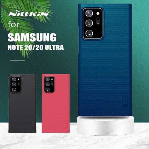 For Samsung Galaxy Note 20 Ultra 5G Case Nillkin Super Frosted Shield Hard Slim PC Back Cover for Samsung Note 20 5G Phone Case
