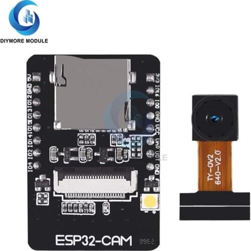 ESP32-CAM WiFi + Bluetooth Module Camera Module Development Board ESP32 with Camera Module OV2640 2MP For Arduino
