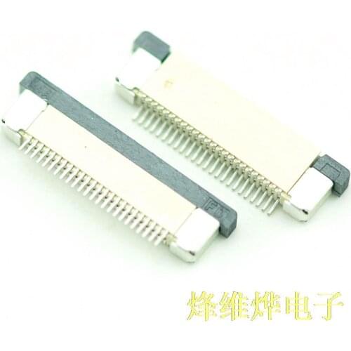 FFC / FPC flat cable connector socket contact ( 20 ) 0.5MM 24P drawer on