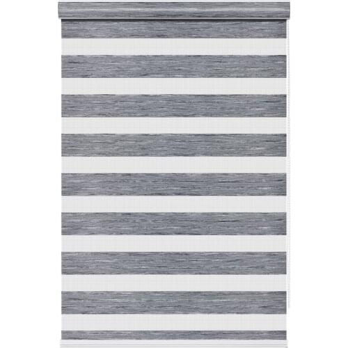 Hotel room horizontal window shades dual layer day night blinds custom cut to size easy to install