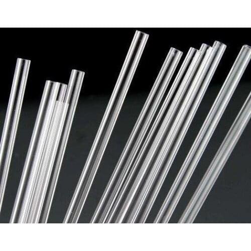Quartz furance tube / OD*L=25*90mm / high-temperature / high purity clear quartz tube