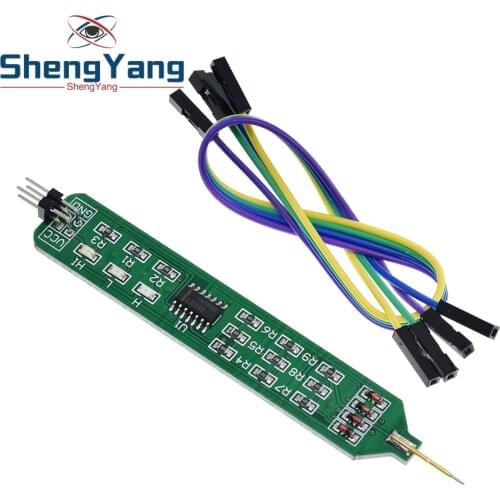 Logic Tester Pen Level Tester 5V 3.3V Digital Circuit Debugger Convenient and Quick Learning Board Necessary Tools