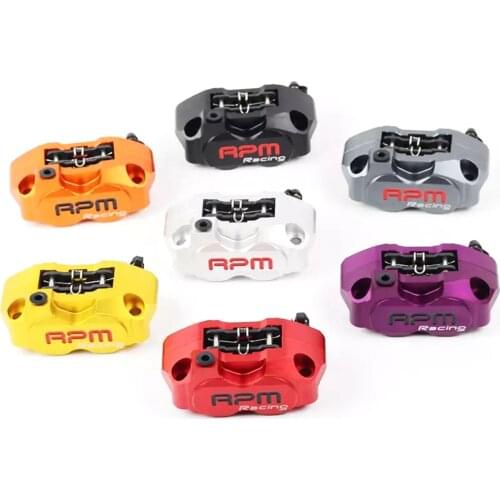 Motorcycle RPM brake caliper with 200mm brake disc pump 82mm component radial 4 piston for Yamaha Kawasaki scooter modification