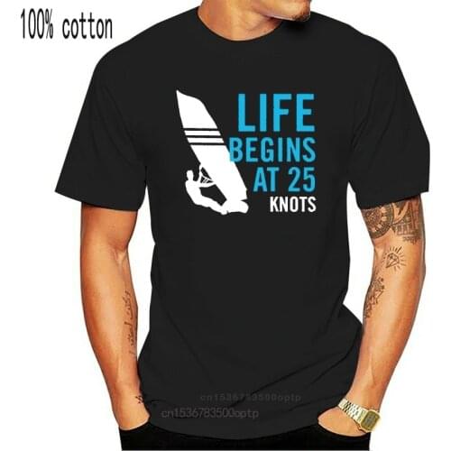 Printed Windsurf Design Windsurfer Joke Tshirt Men Hipster Mens Tee Shirt Round Collar Clothes