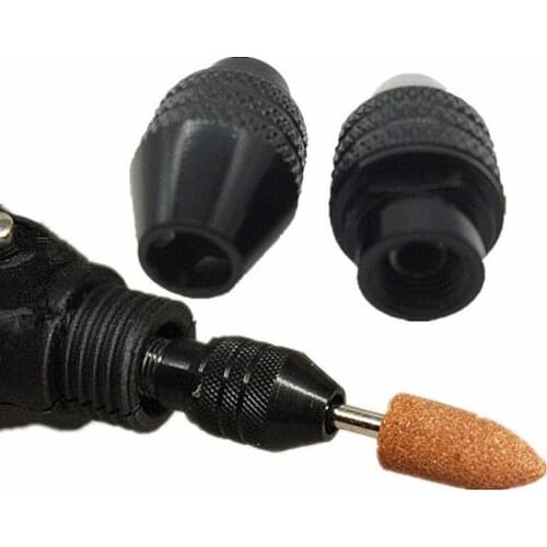 0.3-3.2mm Chuck Keyless For Rotary Tools Multi-Purpose Keyless Drill Bit Chucks Adapter Converter Universal Mini Chuck