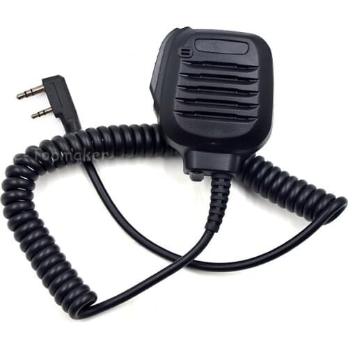 Pro Shoulder Remote Speaker Microphone Mic PTT for Kenwood Two Way Radio TK2402 TK3402 TK3312 TK2312 NX220 NX320 NX240 as KMC-45